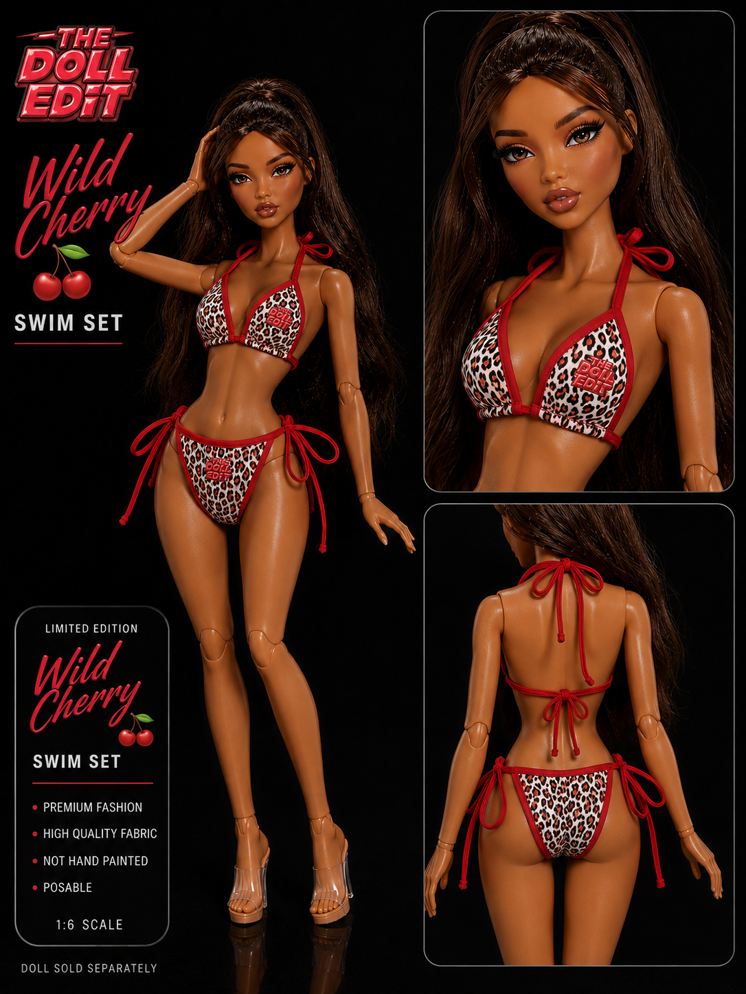 Wild Cherry 2 piece Swimsuit