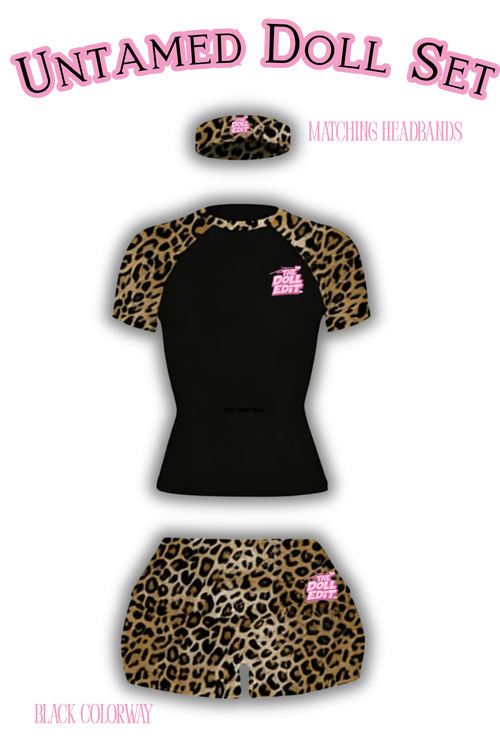 Untamed Doll Set Preorder 🐆💕